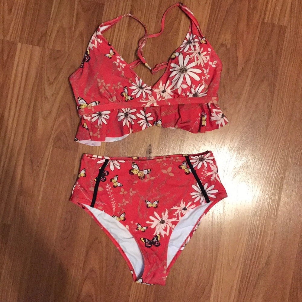 Cupshe size M high waisted bikini